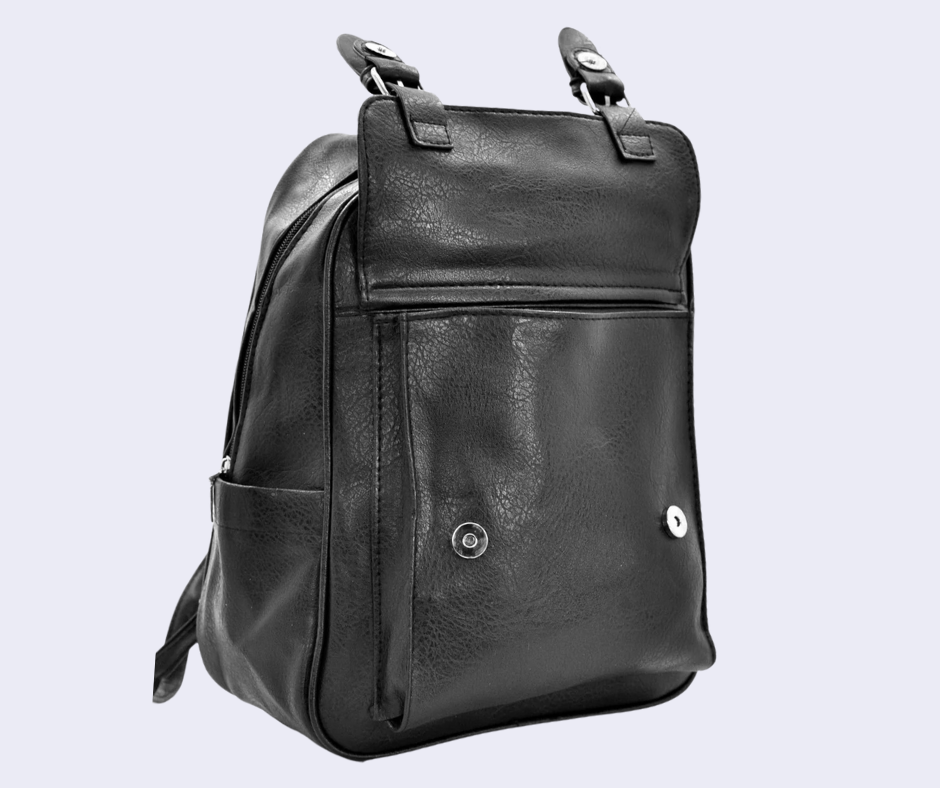 Zaino vintage donna uomo ecopelle