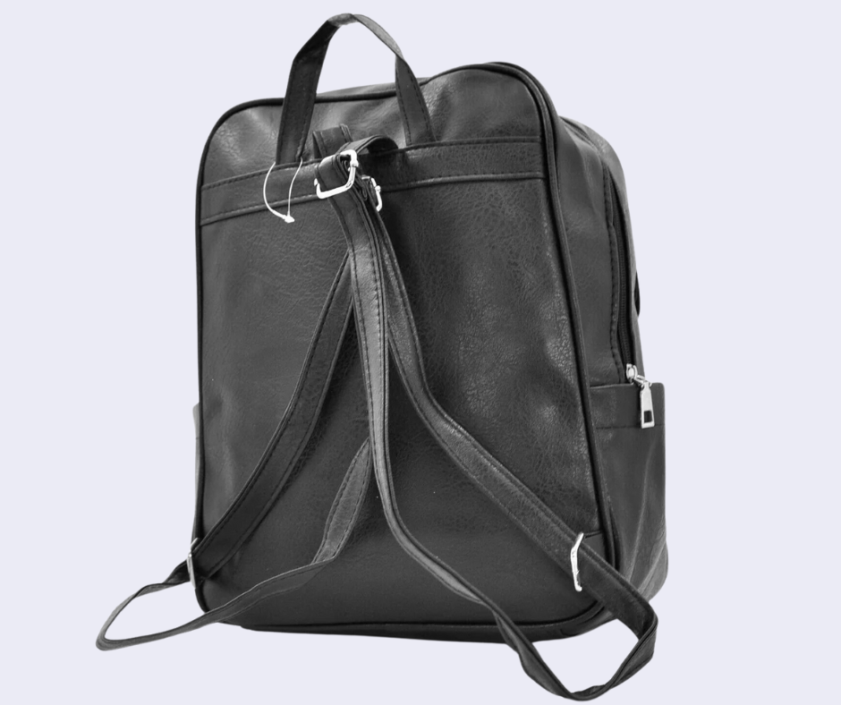 Zaino vintage donna uomo ecopelle